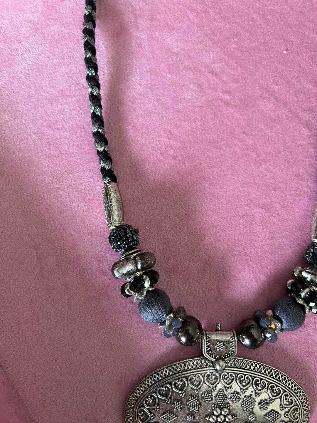 Tribal Brass Pendant Necklace - Exquisite Craftsmanship