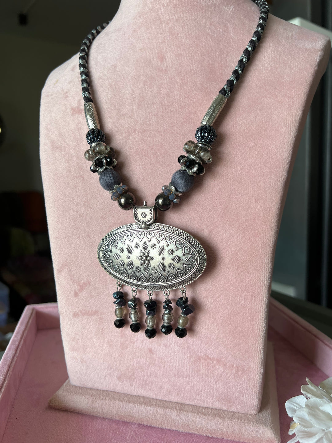 Tribal Brass Pendant Necklace - Exquisite Craftsmanship