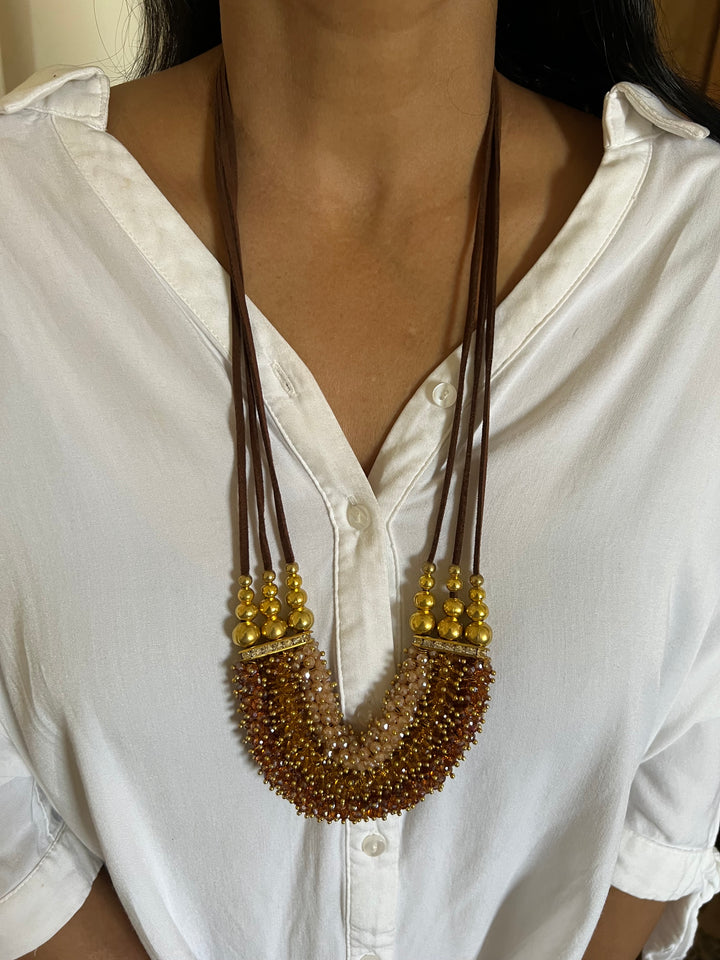 Dazzling Three-Layered Necklace