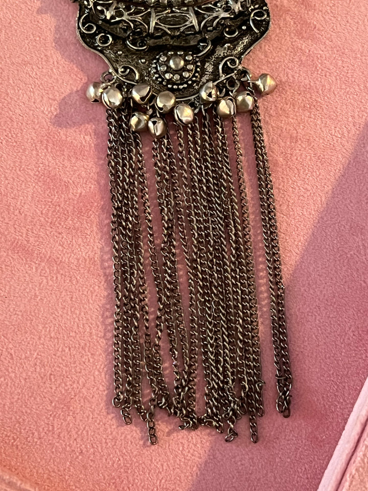 Exquisite Tribal Brass Necklace