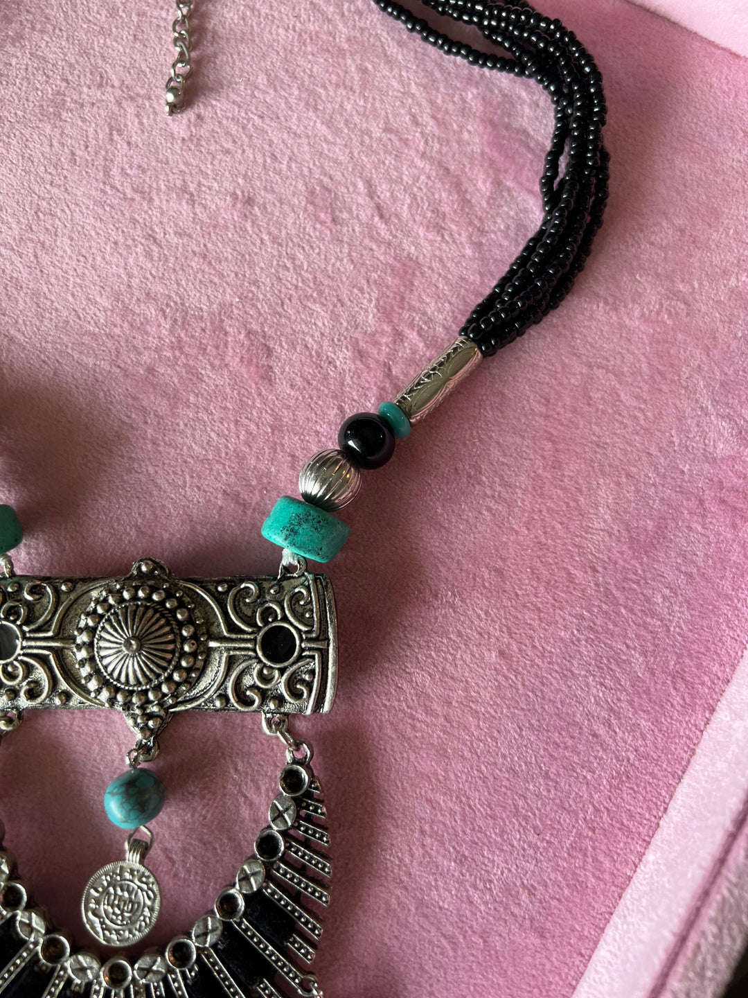 Exquisite Tribal Brass Necklace