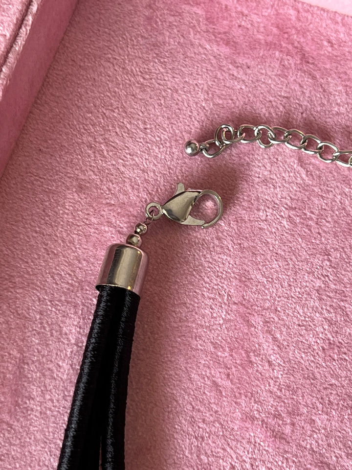 Exquisite Embroidered Tribal Brass Necklace