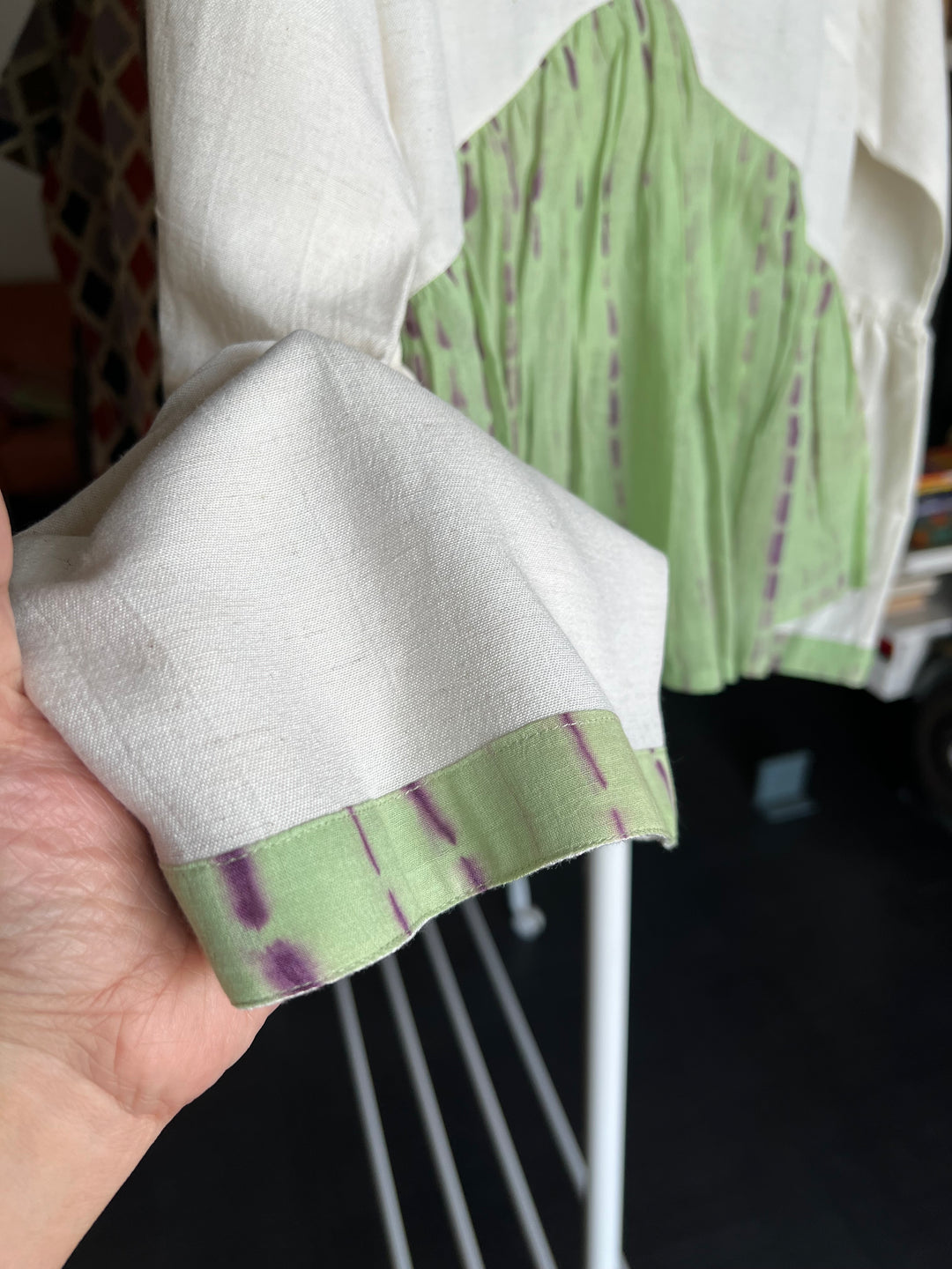 Tie & Dye Top/ Pleated Top/ Western Wear/ Stylish Top