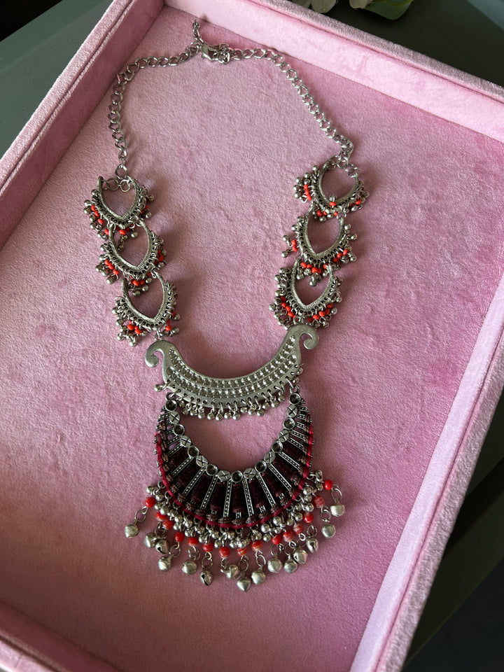 Exquisite Tribal Brass Necklace