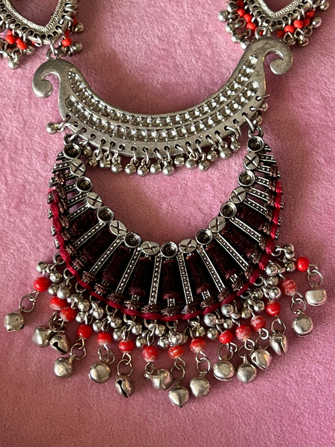 Exquisite Tribal Brass Necklace