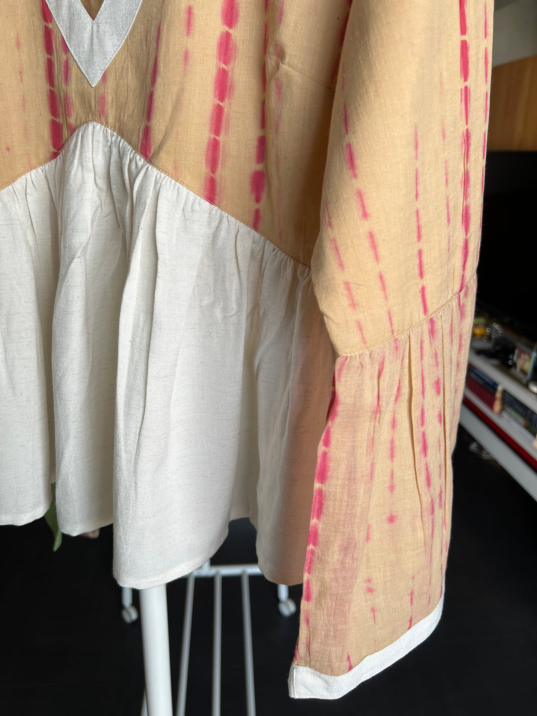 Tie & Dye Top/ Pleated Top/ Western Wear/ Stylish Top