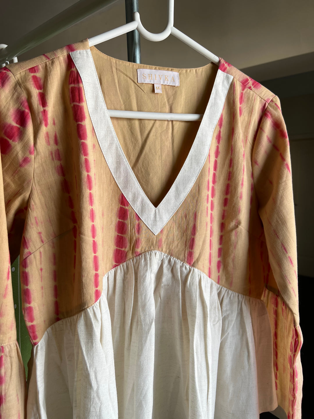 Tie & Dye Top/ Pleated Top/ Western Wear/ Stylish Top