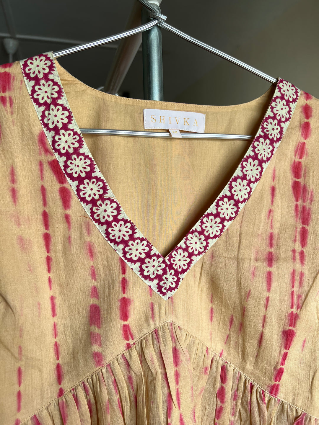 Tie & Dye Top/ Pleated Top/ Western Wear/ Stylish Top