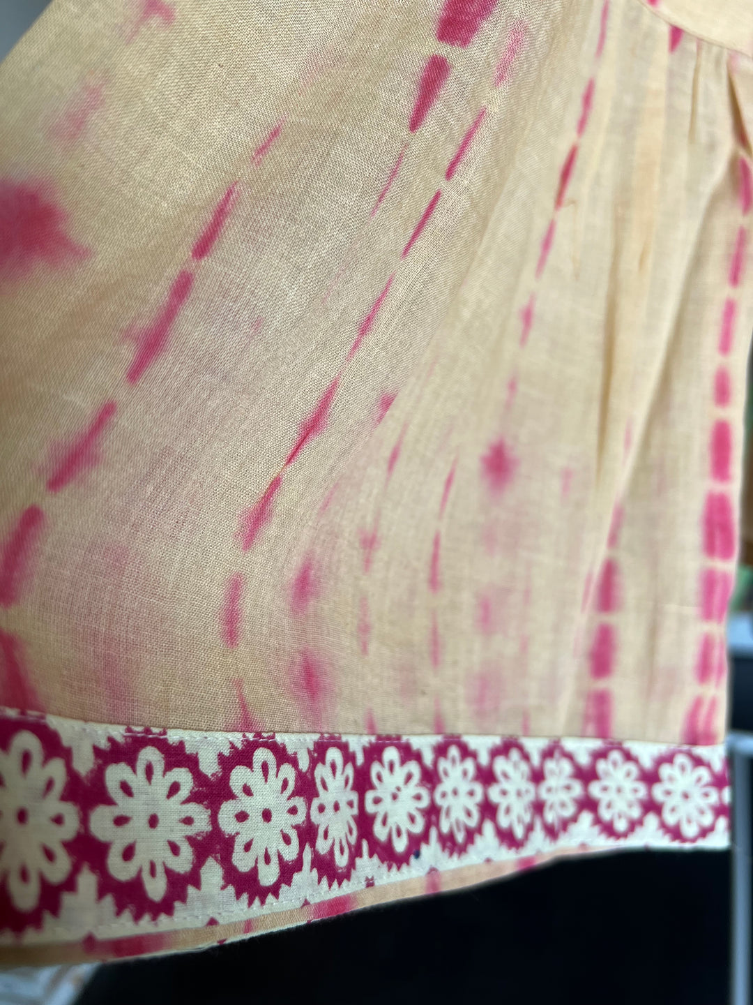 Tie & Dye Top/ Pleated Top/ Western Wear/ Stylish Top