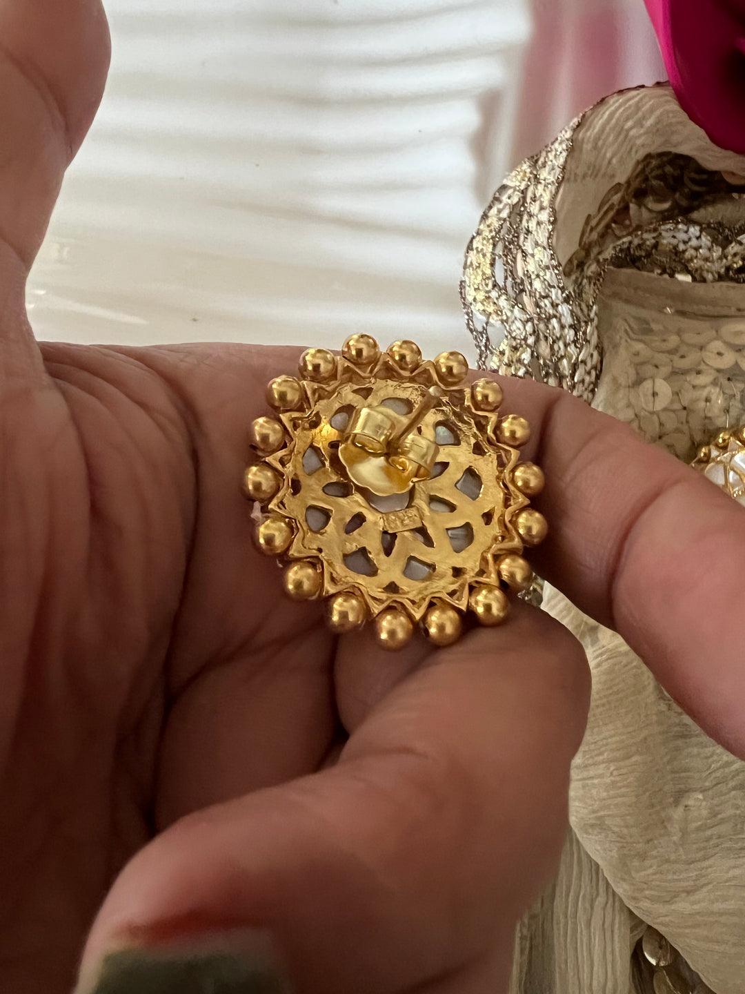 Elegant Mother of Pearl 925 Silver Choker Necklace Set - Unmatched Quality and Style