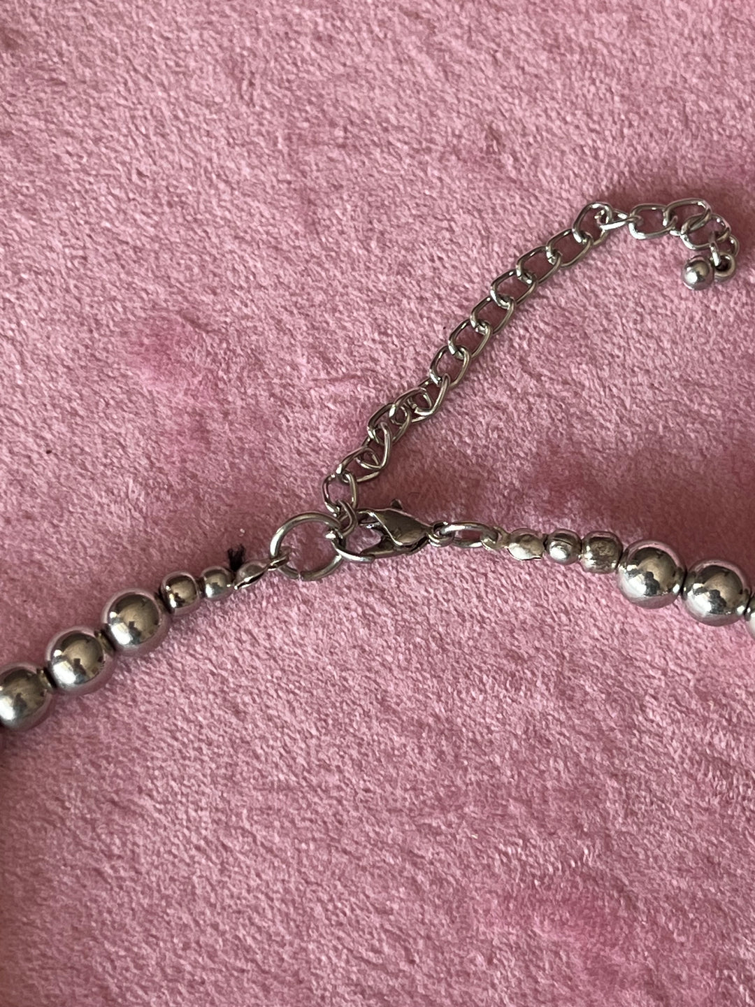Classic Black and Silver Beads Necklace