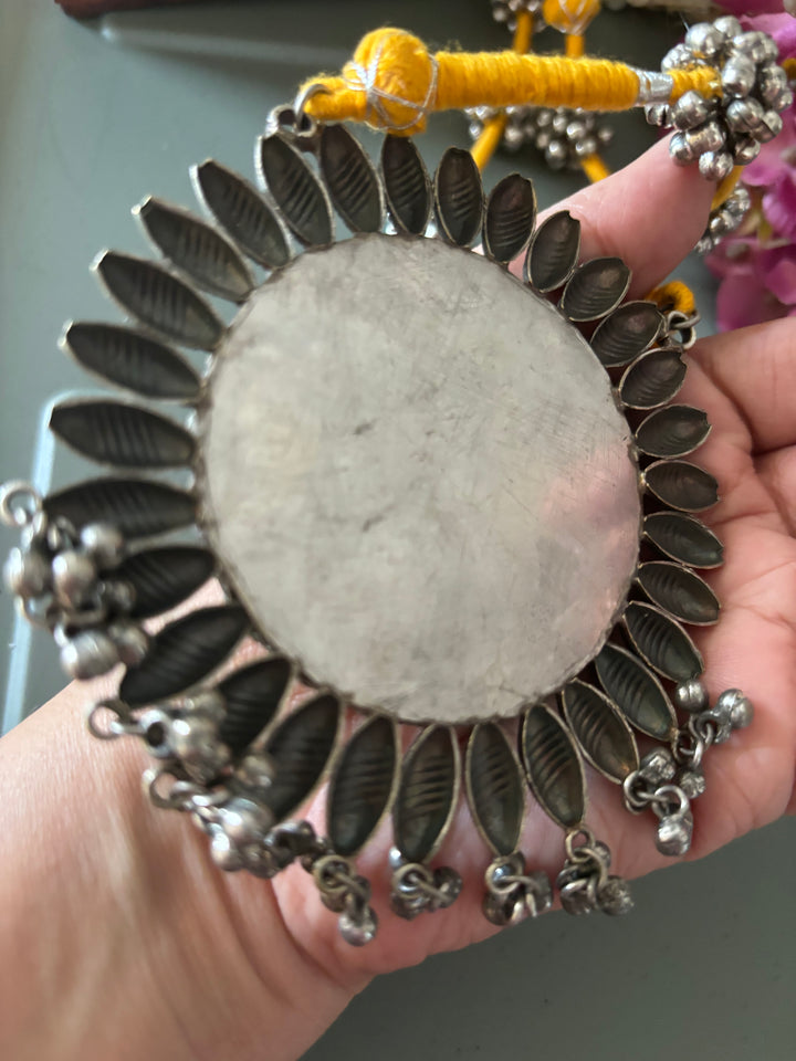 Antique Hand Painted Necklace - Premium Quality Craftsmanship