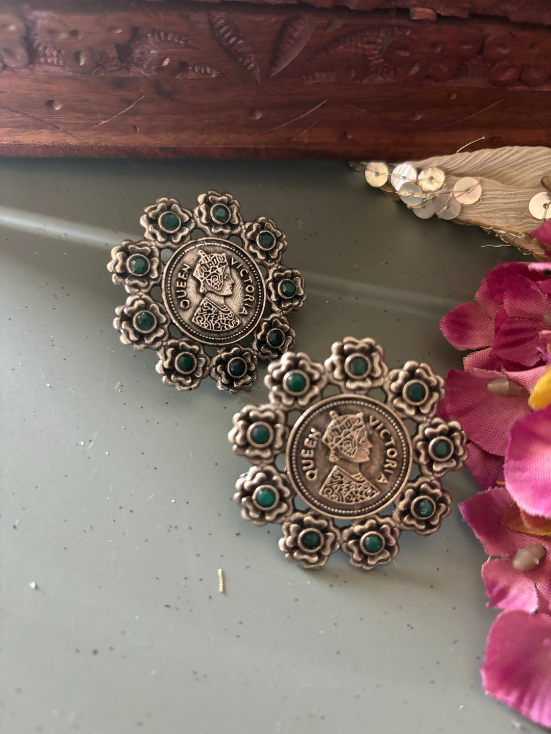 Antique Victorian Studs