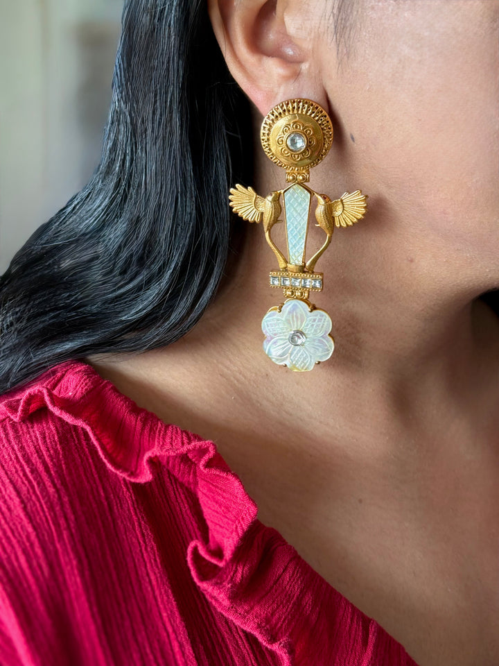 Egyptian MOP Earrings