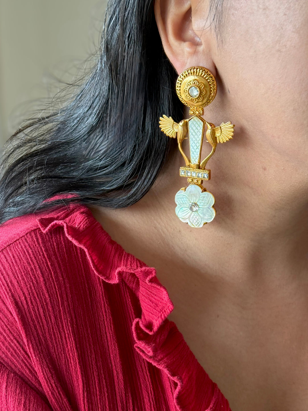 Egyptian MOP Earrings