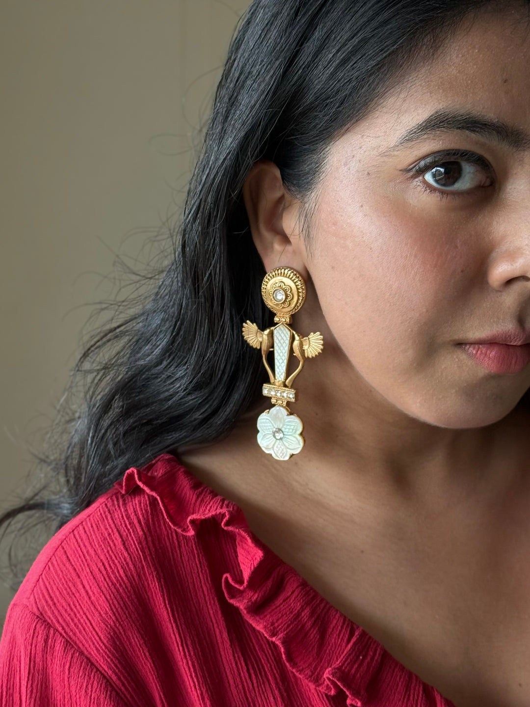 Egyptian MOP Earrings