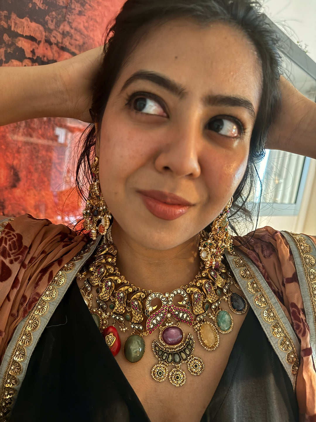 Victorian 925 Silver Necklace Set – Royal One Piece Only