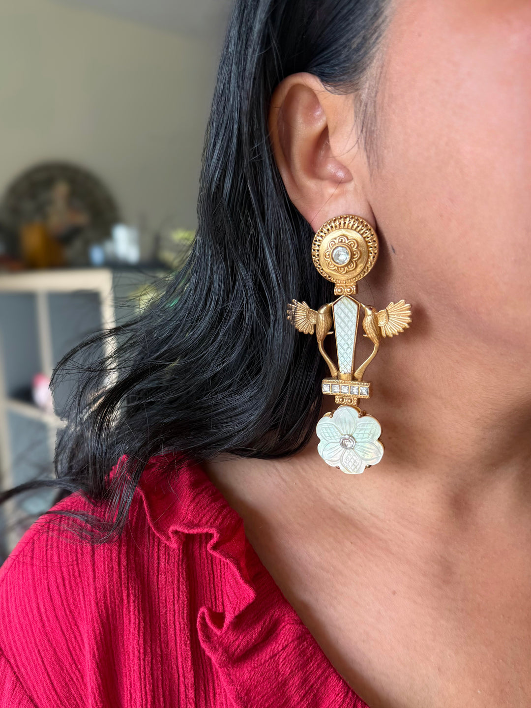Egyptian MOP Earrings