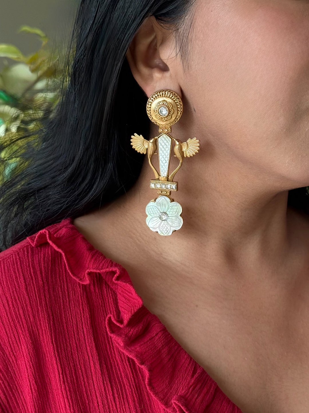 Egyptian MOP Earrings