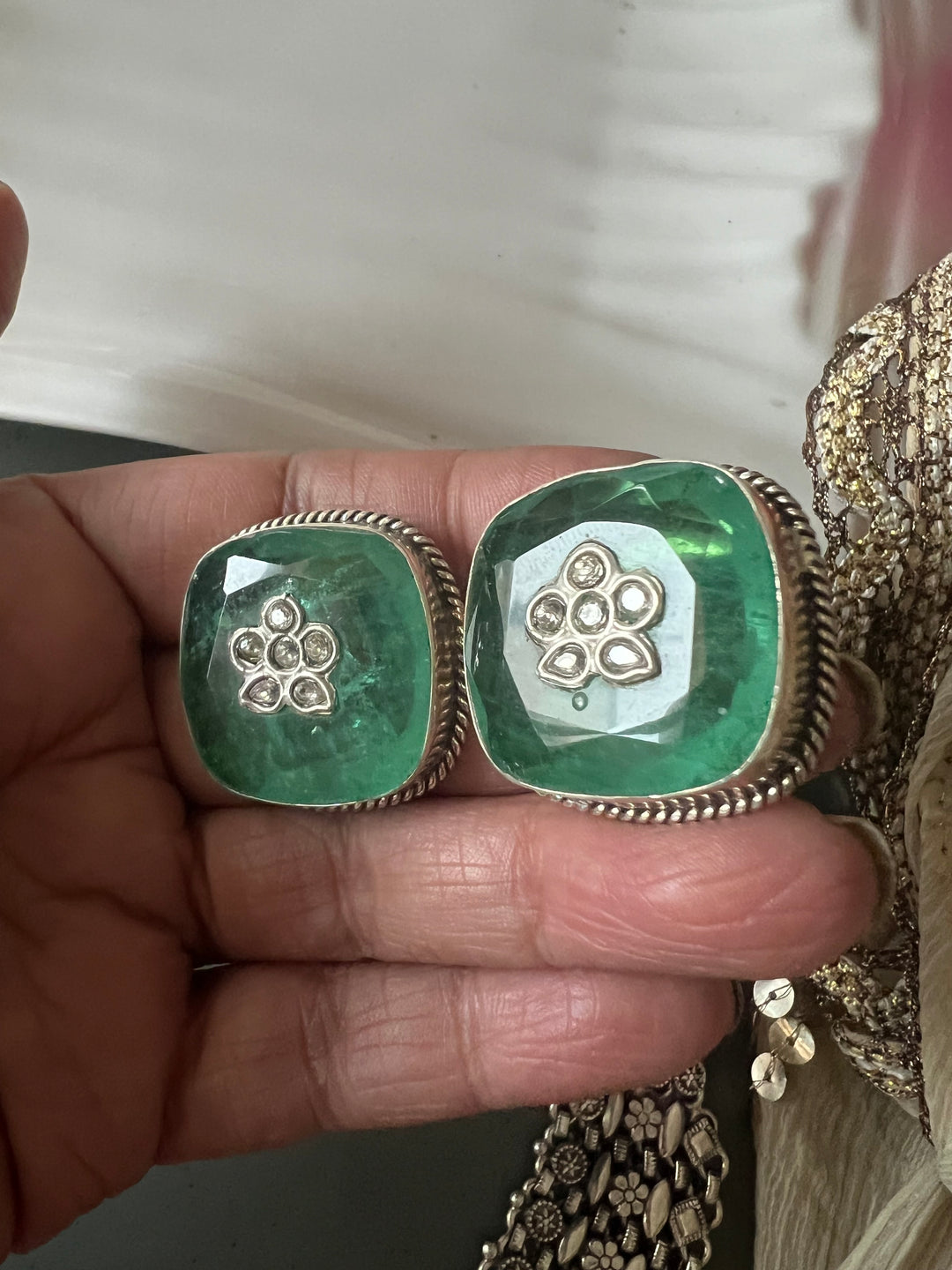 Swan 925 Silver necklace set