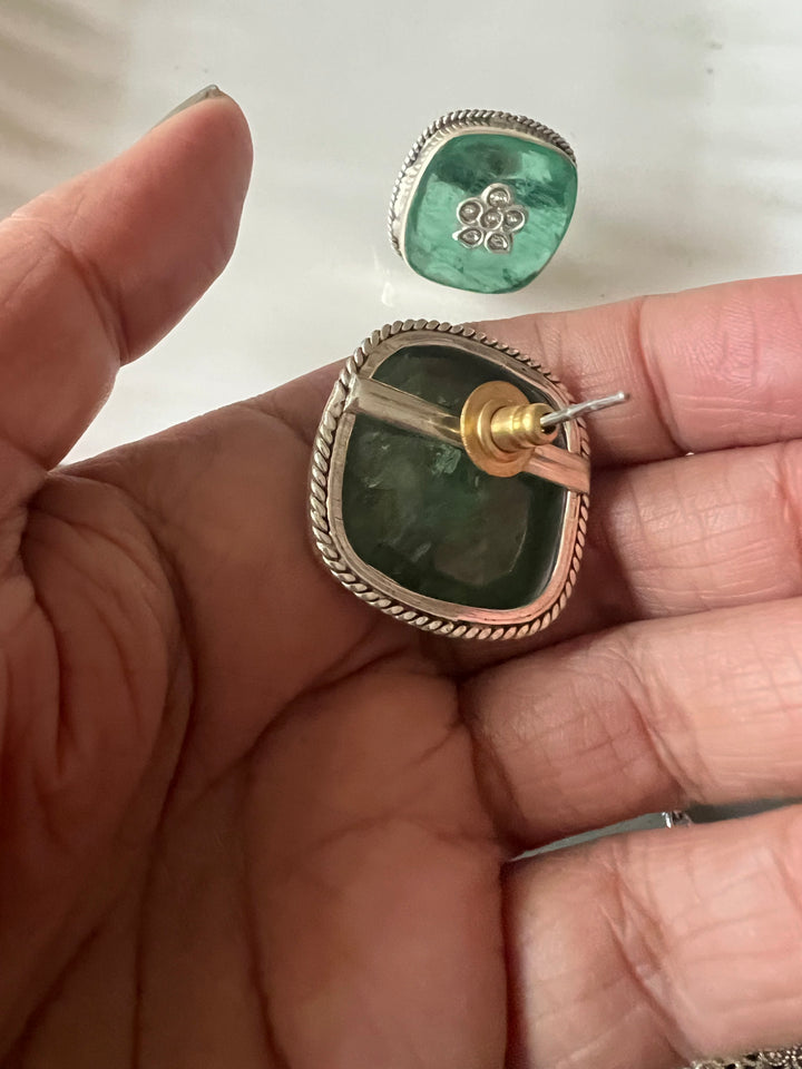 Swan 925 Silver necklace set