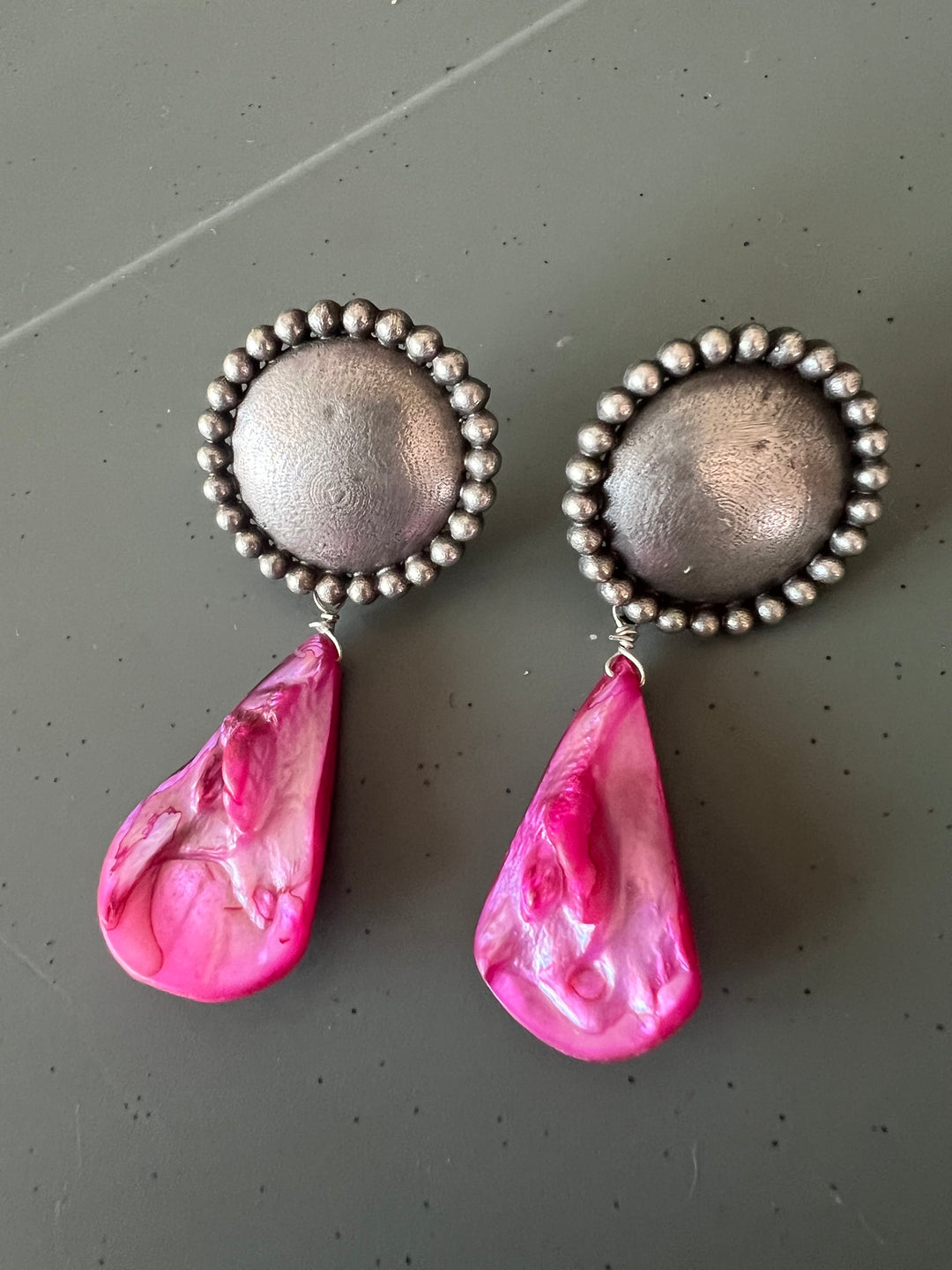 Cut Stone Tribal Earrings - Premium Quality, Exquisite Craftsmanship