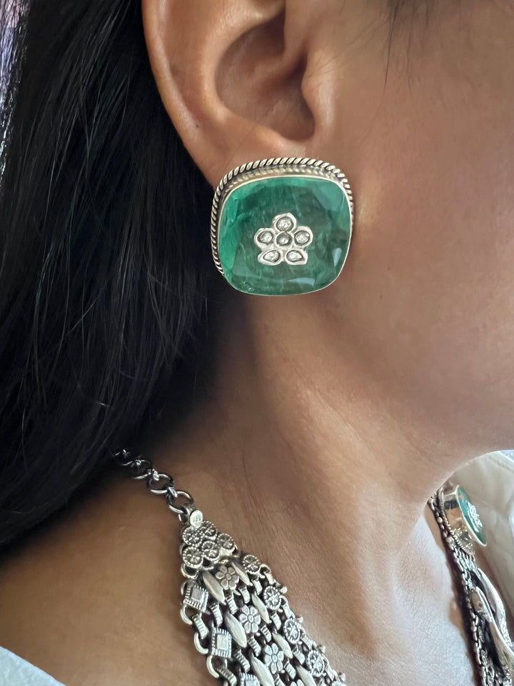 Swan 925 Silver necklace set