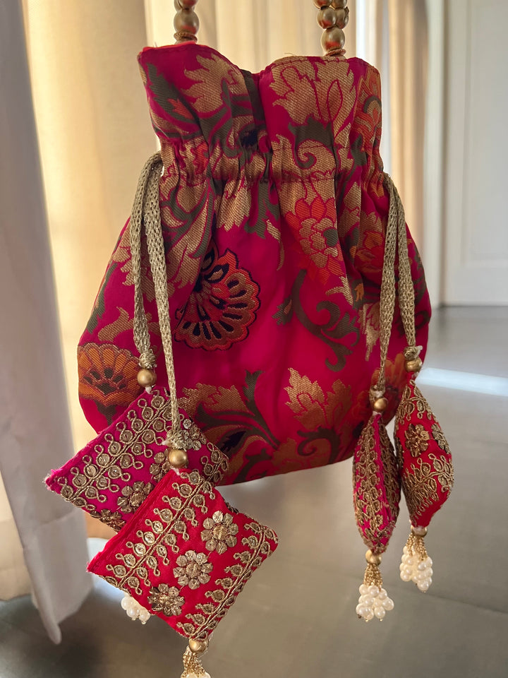 Silk Potli Bag