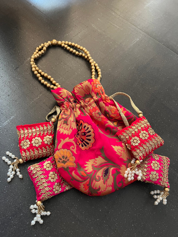 Silk Potli Bag