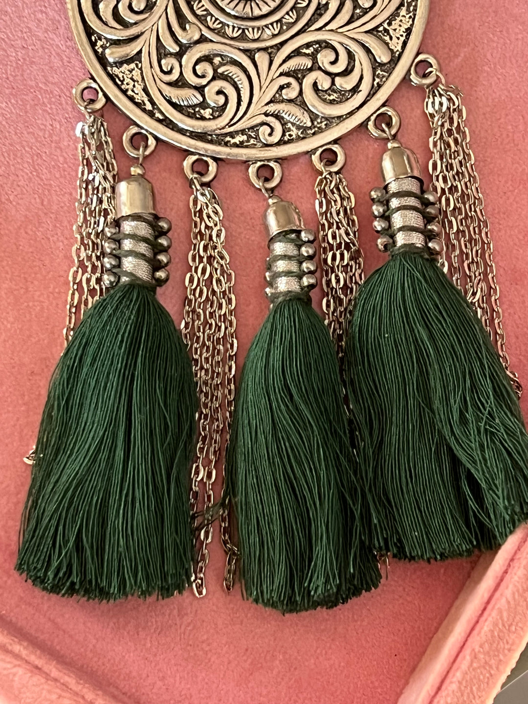 Divine Ganesha Tribal Brass Necklace