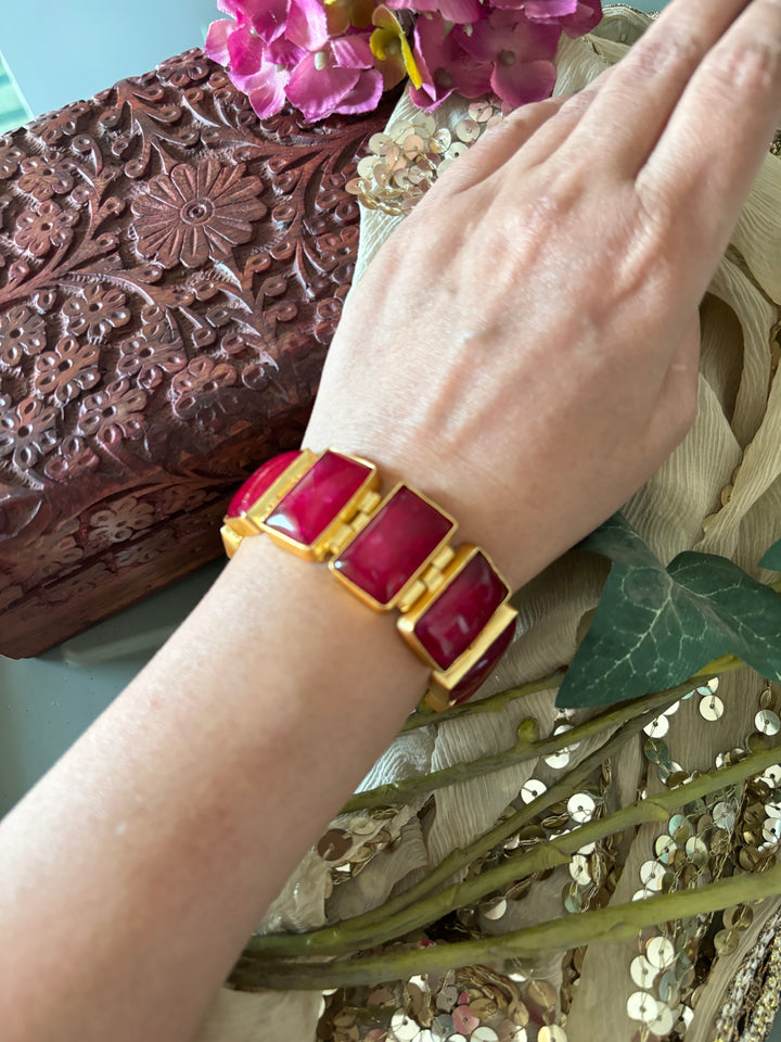 SHIVKA Ruby Red Bracelet