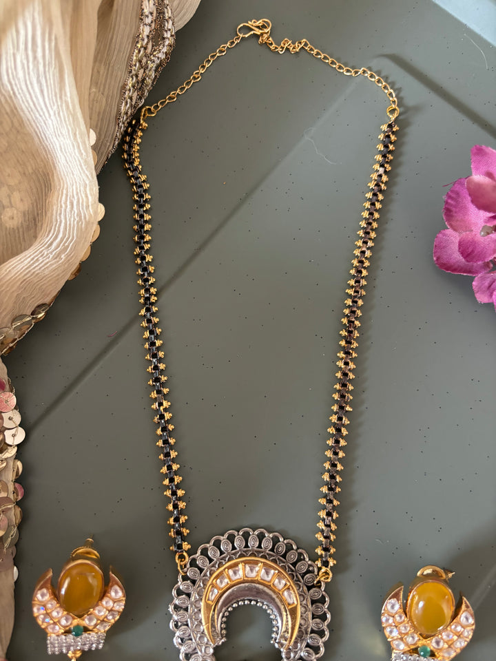 Exquisite Amrapali Fusion Pendant Necklace - Elevate Your Elegance