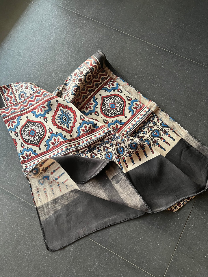 Shivka Designed Gajji Silk Stole