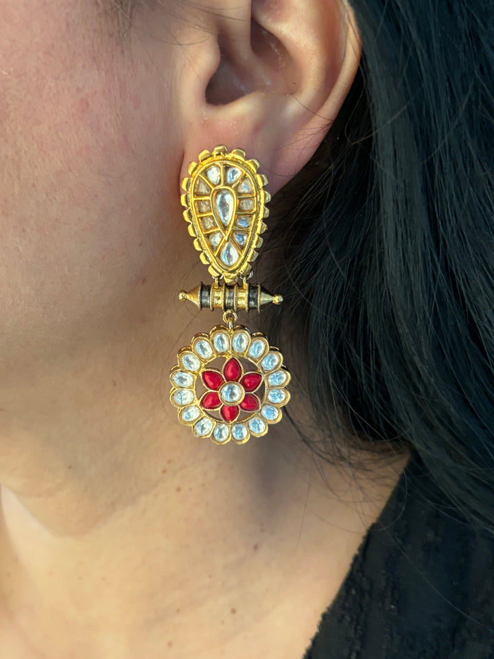 Exquisite Amrapali Fusion Pendant Necklace - Elevate Your Elegance