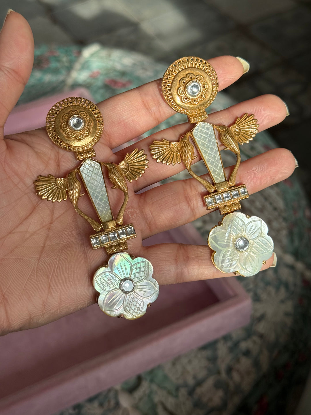 Egyptian MOP Earrings