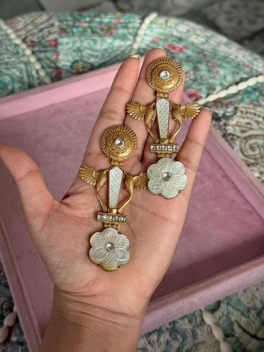 Egyptian MOP Earrings