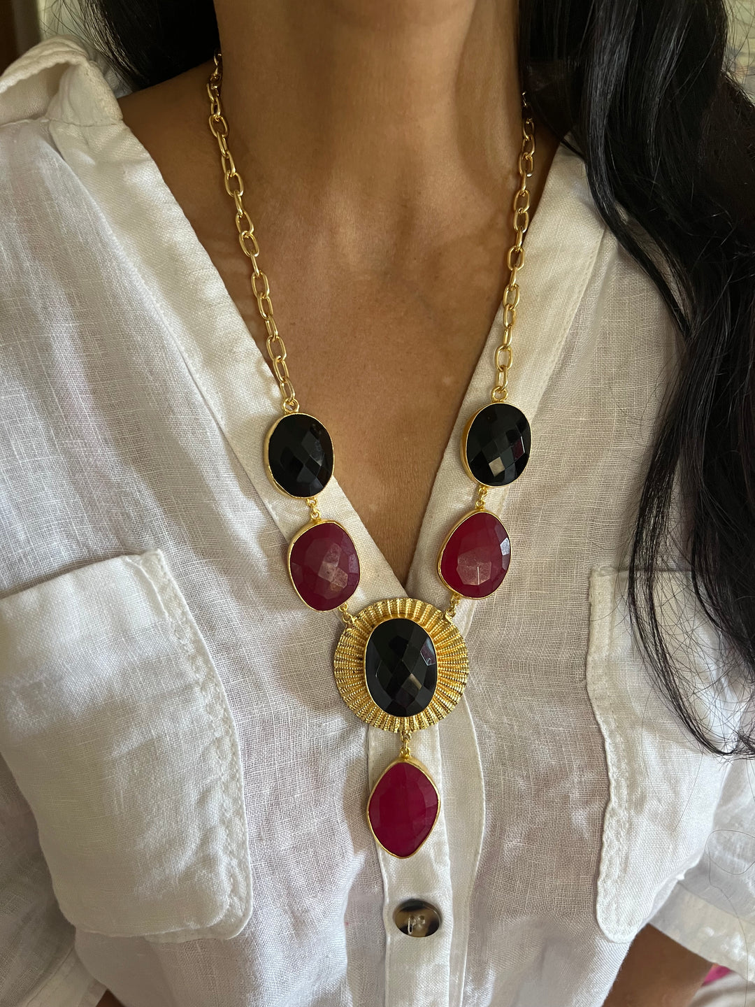 Exquisite Onyx Necklace - Premium Quality Craftsmanship