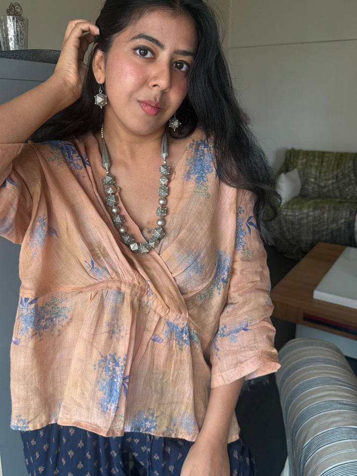 Handmade 925 Antique Sahiba Necklace Set | SHIVKA