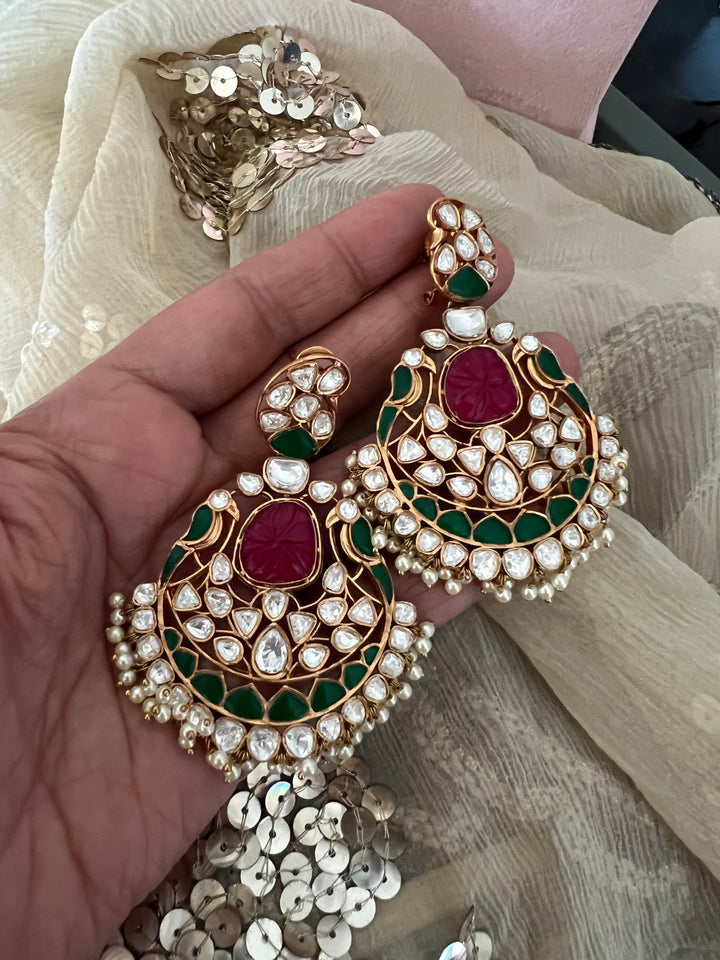 Gorgeous Kundan Earrings