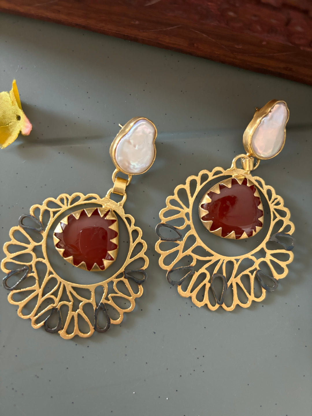 Classy Gemstones Earrings