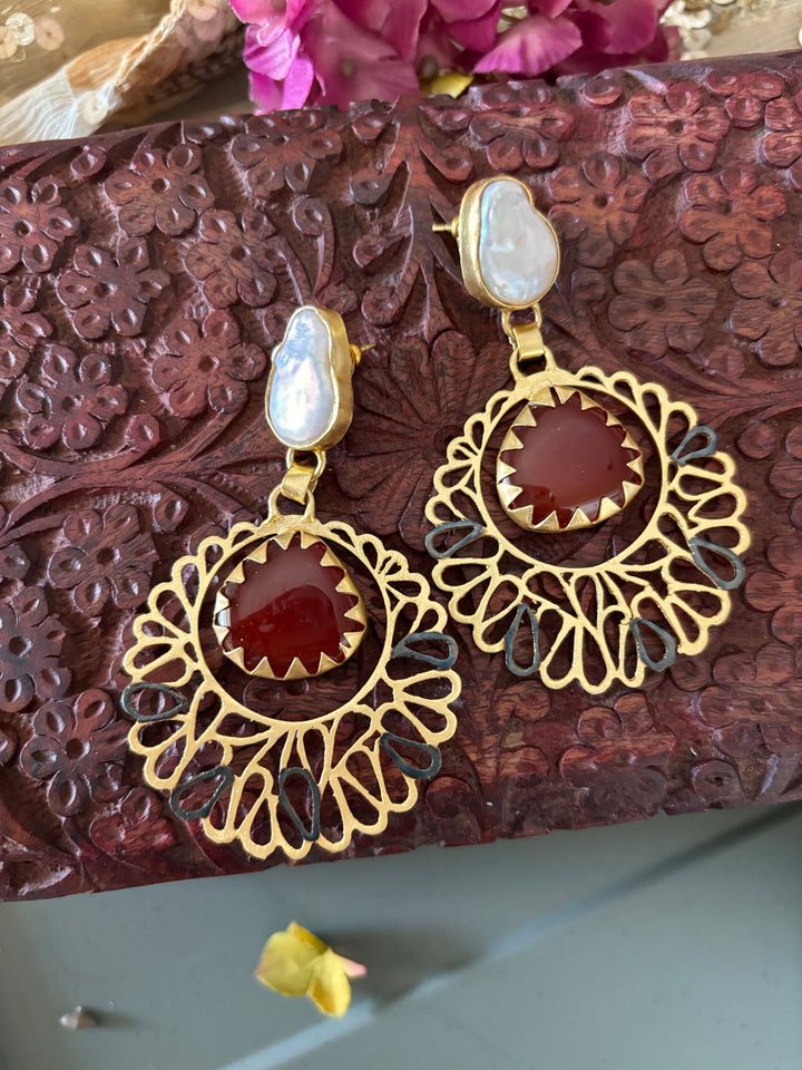 Classy Gemstones Earrings