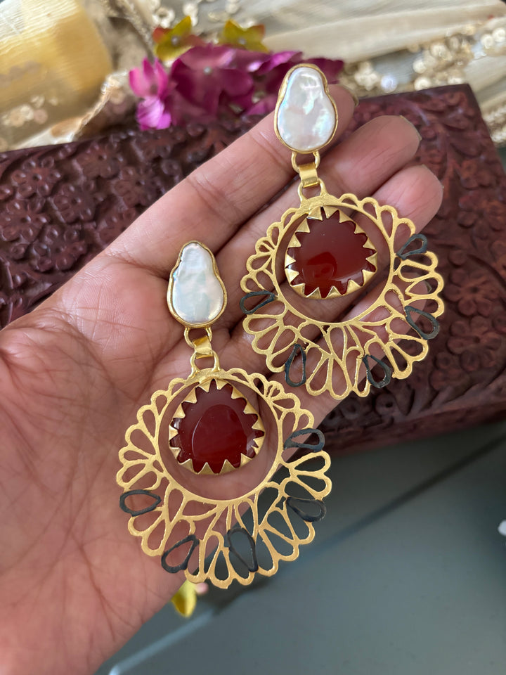 Classy Gemstones Earrings