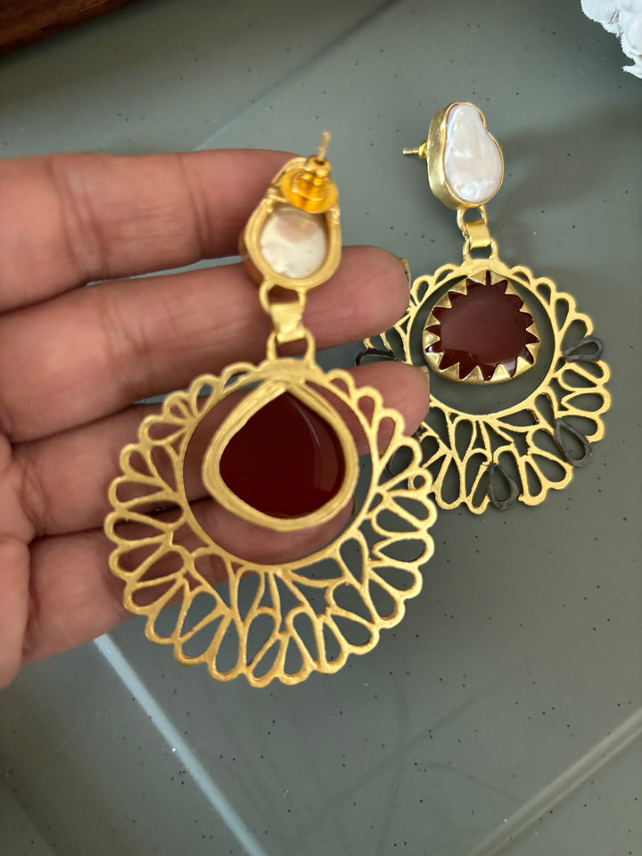 Classy Gemstones Earrings