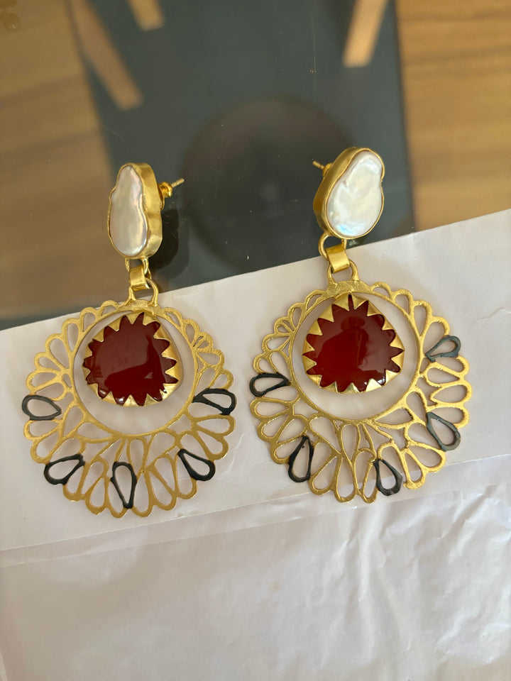 Classy Gemstones Earrings