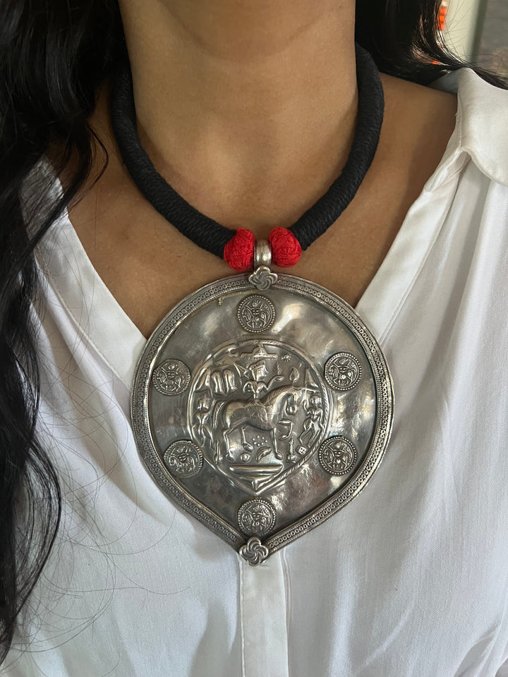 Bold Tribal Necklace - A Timeless Statement Piece