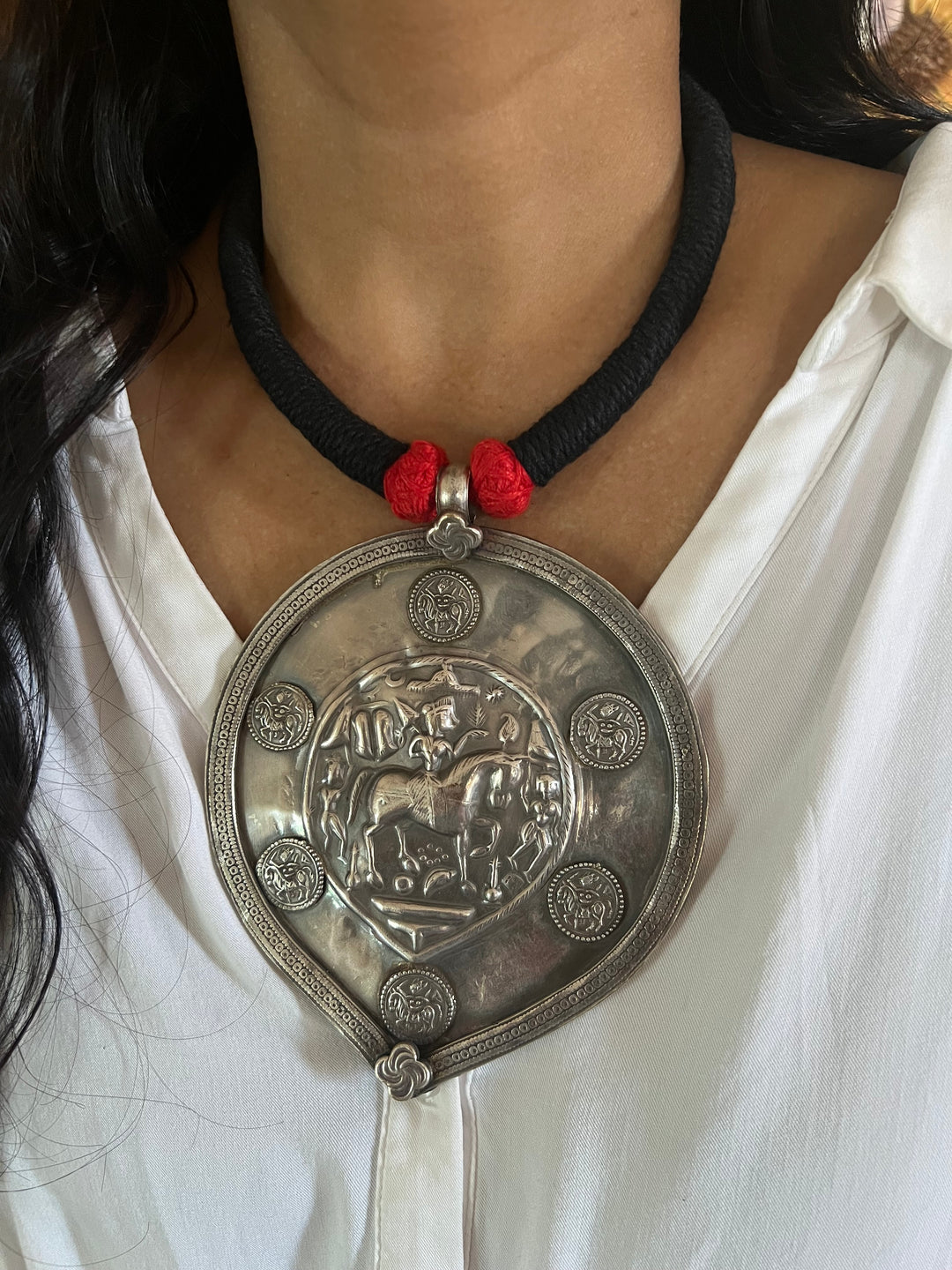 Bold Tribal Necklace - A Timeless Statement Piece