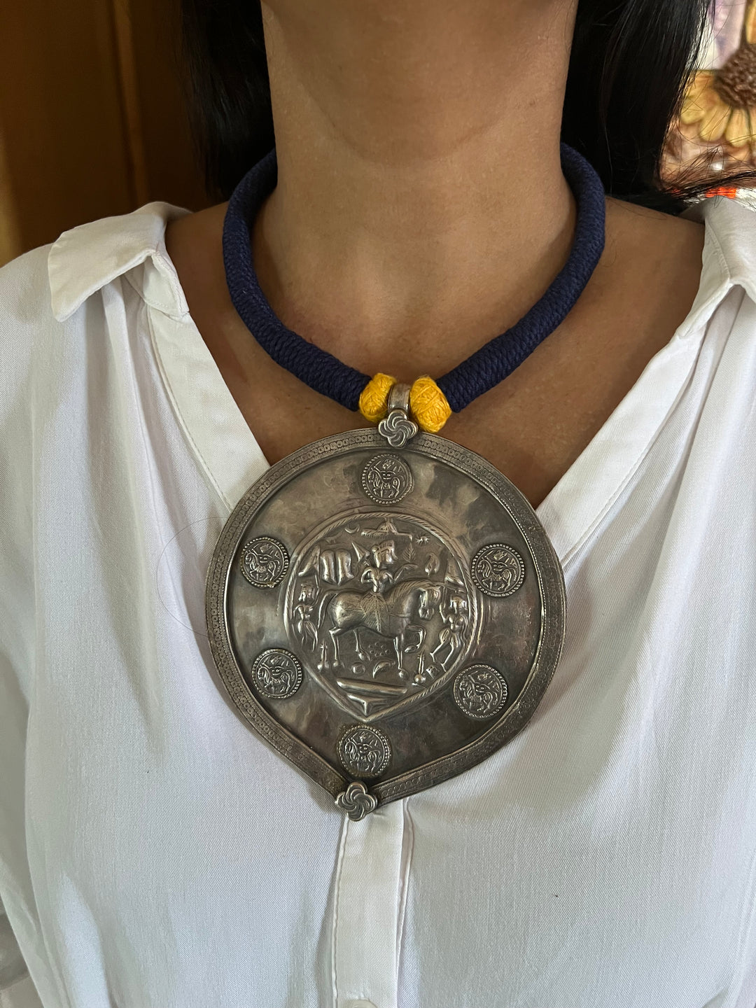 Bold Tribal Necklace - A Timeless Statement Piece