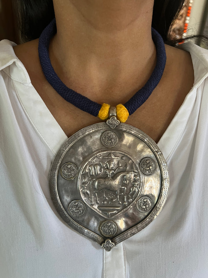 Bold Tribal Necklace - A Timeless Statement Piece