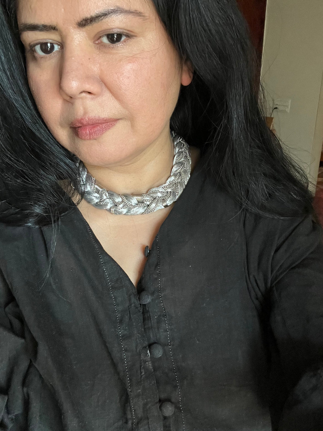 SHIVKA Designer Silk Thread Necklace