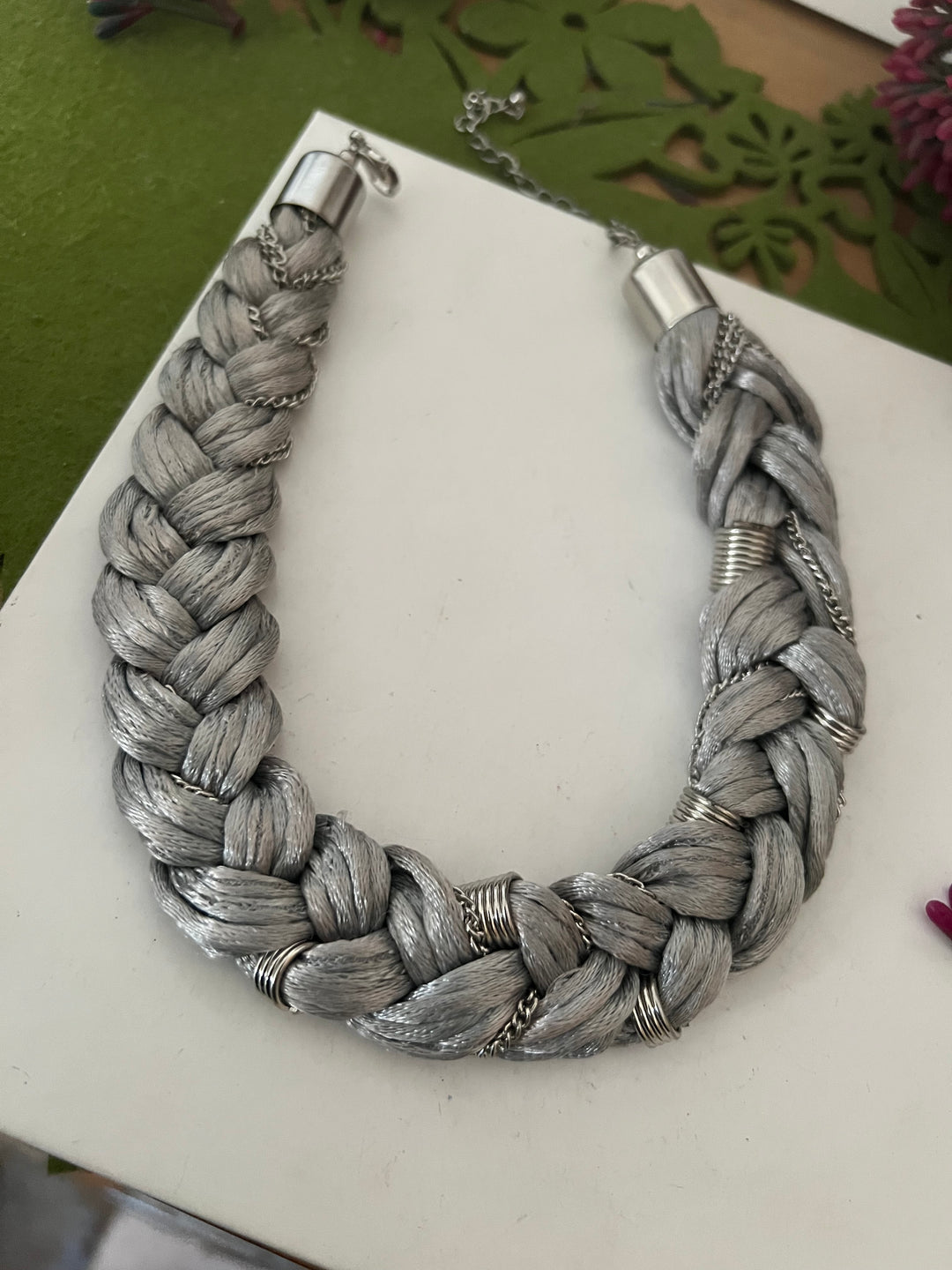 SHIVKA Designer Silk Thread Necklace